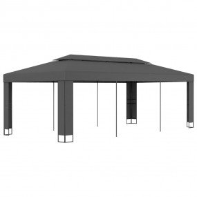 Canopy Anthracite Powder-coated steel, Polyester with P...