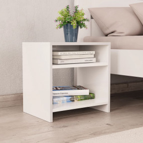 Bedside Cabinet White Engineered wood Medium Bedside Ca...