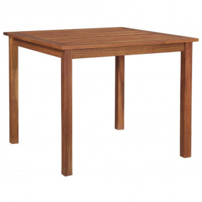 Dining Table Durable Square Rustic Dining Table
