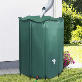 Rain Water Tank Dark green PVC and mesh fabric Large Co...