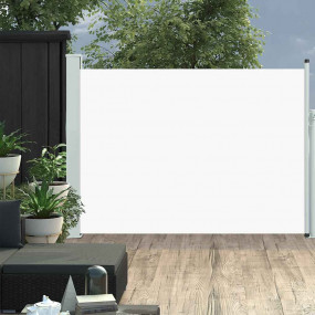 Side Awning Cream Polyester with PU coating, Powder-Coa...