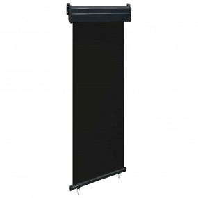 Balcony Side Awning Black