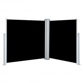 Side Awning Black Polyester with PU coating 39.4 x 236....