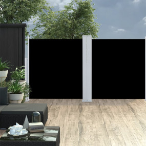 Side Awning Black Polyester with PU coating, Steel, Alu...