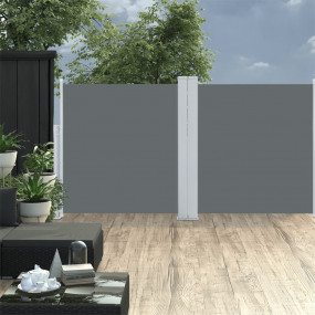 Side Awning Anthracite 100% polyester with PU coating