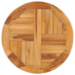 Table Disk Teak Smooth teak hardwood A good size Swivel