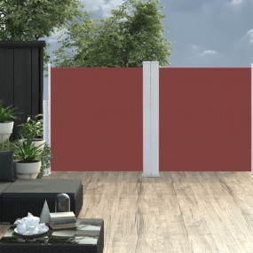 Side Awning Brown 100% polyester with PU coating 47.2 x...