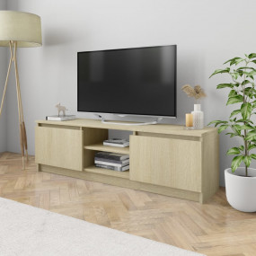 TV Cabinet Sonoma Oak Engineered Wood Medium TV Cabinet