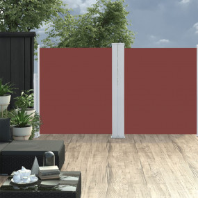 Side Awning Brown Polyester fabric with PU coating 55.1...