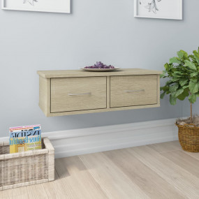 Drawer Shelf Sonoma oak Engineered wood Compact