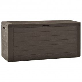 Storage Box Brown Polypropylene 45.7x17.3x21.7 in Stora...