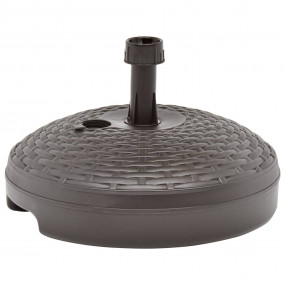 Umbrella Base Brown Plastic 17.7 in diameter, 11.0 in h...