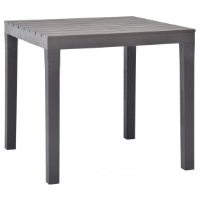 Garden Table Mocca Plastic Standard Lightweight Garden ...