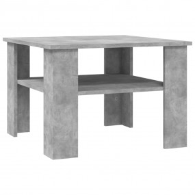Coffee Table Concrete Grey Engineered wood Small Coffee...