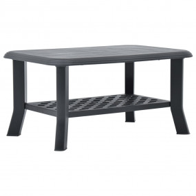 Coffee Table Anthracite Plastic 35.4 x 23.6 x 18.1 in D...