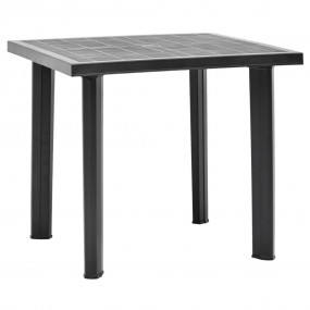 Garden Table Anthracite Plastic 31.5x29.5x28.3 in Light...