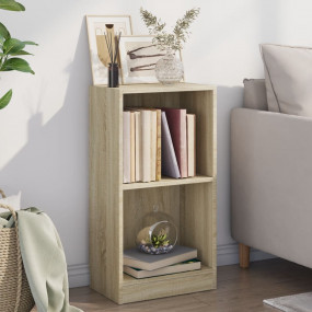 Bookshelf Sonoma oak Engineered wood Compact Bookshelf