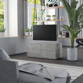 TV Cabinet Concrete Grey Engineered wood