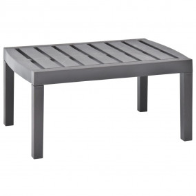 Garden Table Mocha Plastic 30.7 in x 21.7 in x 15.0 in ...