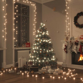 Light String Warm white PVC 65.6 ft Water-resistant mat...