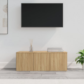 TV Cabinet Sonoma Oak Engineered Wood 31.5 in x 13.4 in...