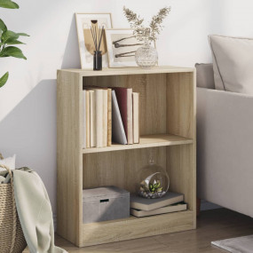 Bookshelf Sonoma oak Engineered wood Compact Bookshelf