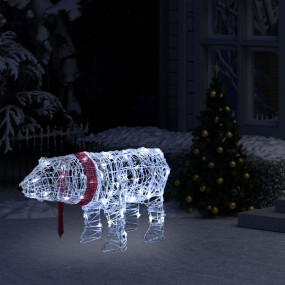 Christmas Decoration Cool White Acrylic Medium