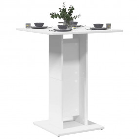 Bistro Table White Engineered wood Small Bistro Table S...