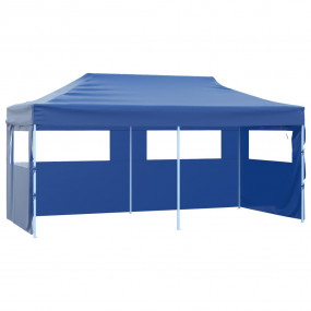 Party Tent Steel Blue 600D Oxford fabric with PVC coati...