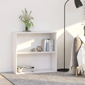 Book Cabinet White Engineered wood Medium Book Cabinet