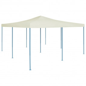Folding Gazebo Cream 600D oxford with PVC coating Large...