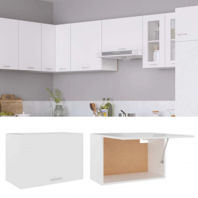 Hanging Cabinet White Engineered Wood Standard Hanging ...