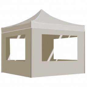 Party Tent Cream Oxford fabric with PVC coating 6.6ft x...