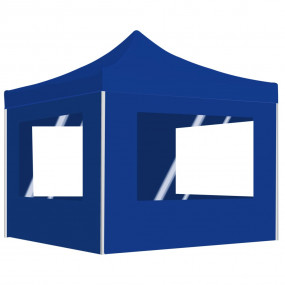 Party Tent Blue Aluminum alloy, Oxford fabric with PVC ...