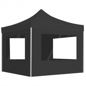 Party Tent Anthracite Aluminum alloy, Oxford fabric wit...