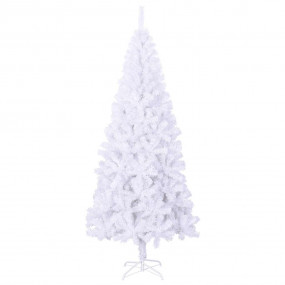 Christmas Tree White PVC, Plastic Tall Artificial Chris...