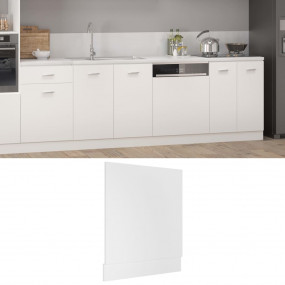 Dishwasher Panel White Engineered wood Standard Durable