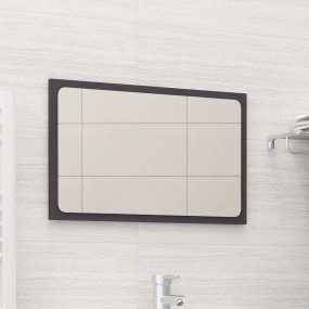 Mirror Grey Engineered wood, acrylic 23.6 x 0.6 x 14.6 ...