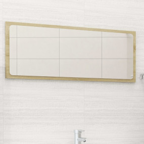 Mirror Sonoma oak Engineered wood, acrylic 35.4 x 0.6 x...