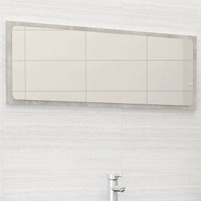 Mirror Concrete grey Engineered wood, acrylic 39.4 in x...