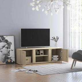 TV Cabinet Sonoma oak Engineered wood Standard