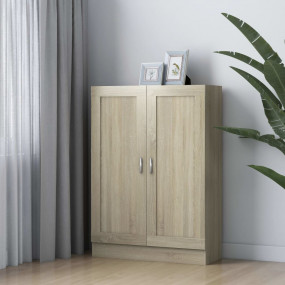 Book Cabinet Sonoma oak Engineered wood, MDF Medium Boo...