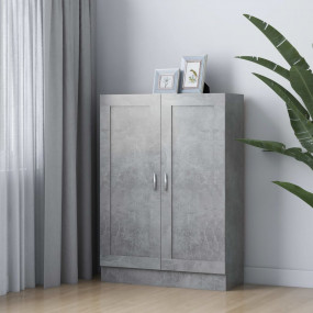 Book Cabinet Concrete Grey Engineered wood, MDF 45.3 in...