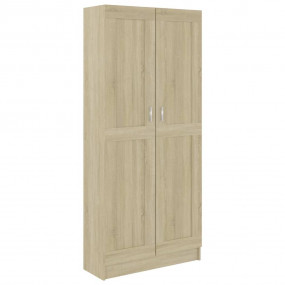 Book Cabinet Sonoma oak Engineered wood, MDF 73.0 in he...