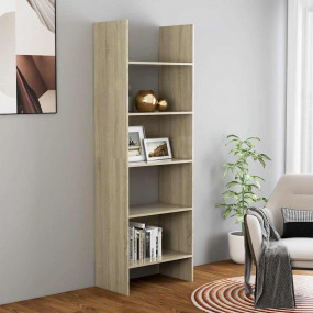 Book Cabinet Sonoma oak Engineered wood 23.6 x 13.8 x 7...