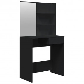 Dressing Table Black Engineered wood, Acrylic Dressing ...