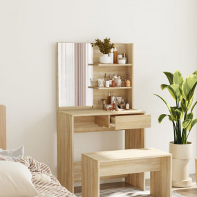 Dressing Table Sonoma oak Engineered wood Medium Dressi...
