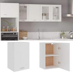 Hanging Cabinet White Engineered wood Medium Hanging Ca...