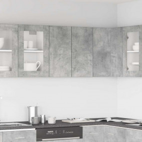 Hanging Cabinet Concrete grey Engineered wood Modern