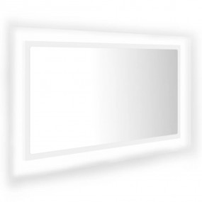 Mirror White Engineered wood, acrylic 31.5 x 3.3 x 14.6...